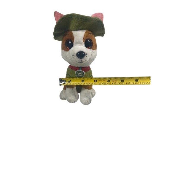 TY Beanie Boos Paw Patrol Tracker 7" Stuffed Plush Dog Nickelodeon - Picture 11 of 11